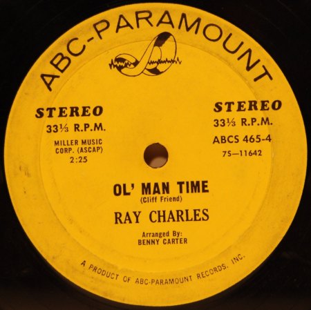 RAY CHARLES - OL' Man Time -B-.jpg