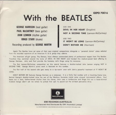 AUS - BEATLES-EP - With The Beatles - CV RS -.jpg