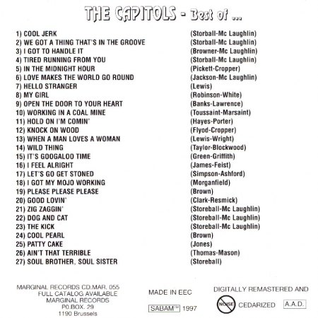 Capitols - We got a thing - Very best of  (3).JPG
