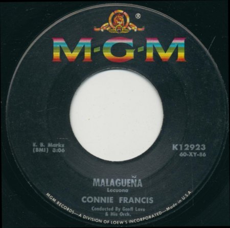 CONNIE FRANCIS - Malaguena -B-.JPG