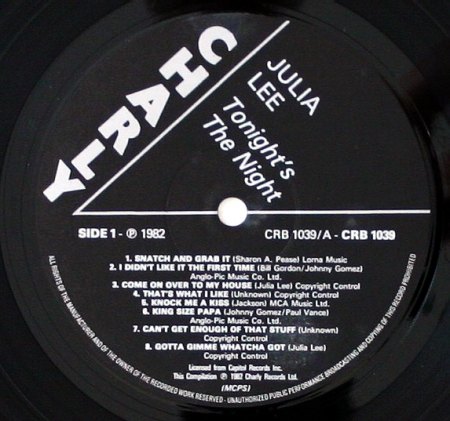 Charly LP 1039 - Label A.Jpg