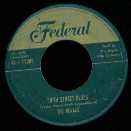 THE ROYALS - Fith Street Blues -B-.jpg