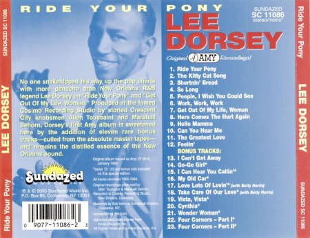 Dorsey, Lee - Ride your pony - Get out of my life woman (2).jpg