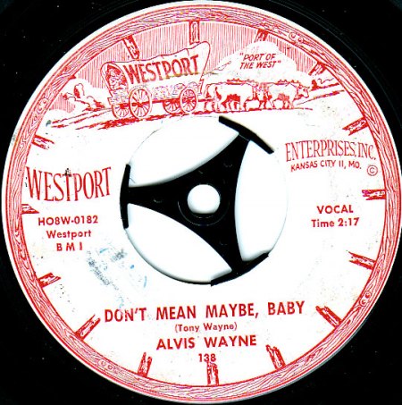 Alvis Wayne - Don't Mean Maybe, Baby.jpg