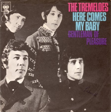 Tremeloes01Here Comes My baby CBS 2519.jpg