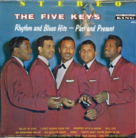 Five Keys - Rhythm &amp; Blues Hits - Past &amp; Present LP (4).jpg