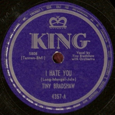 Tiny Bradshaw- I Hate You.jpg