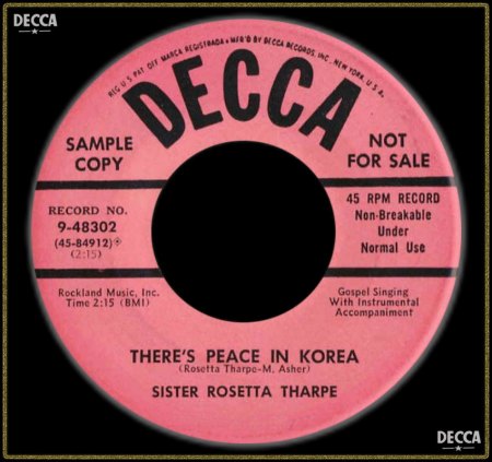 SISTER ROSETTA THARPE - THERE'S PEACE IN KOREA_IC#003.jpg