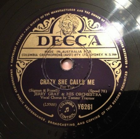 JERRY GRAY - Crazy she calls me -A3-.JPG