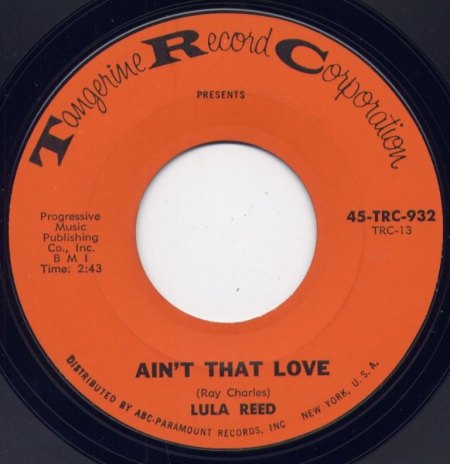LULA REED - Ain't that love -B2-.JPG