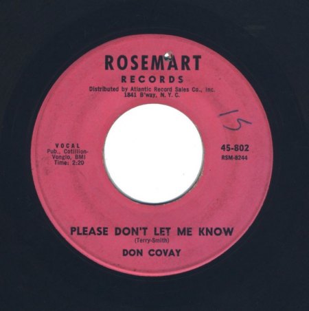 DON COVAY - Please don't let me know -B-.JPG