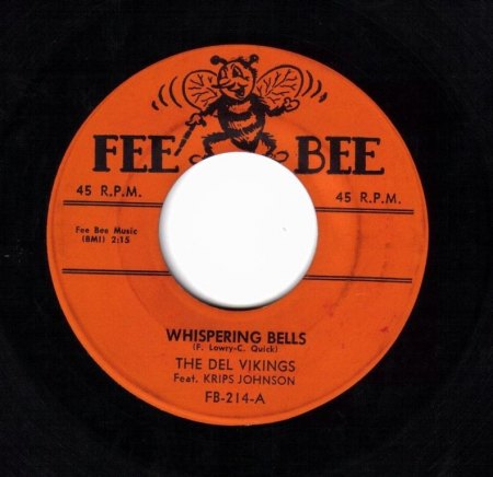 DEL VIKINGS - Whispering Bells -A-.JPG