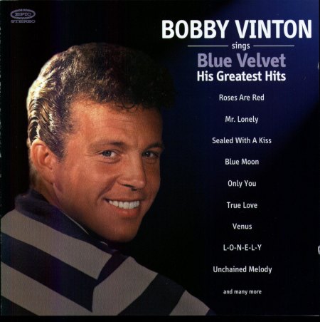 Vinton, Bobby - Blue Velvet - his greatest Hits.JPG