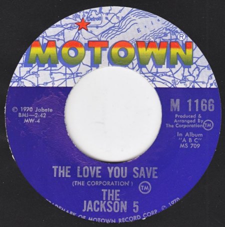 JACKSON 5 - The love you save -A3-.JPG