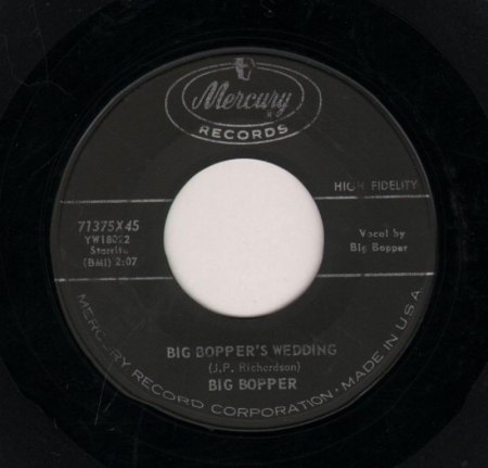 BIG BOPPER - Big Bopper's Wedding -A-.jpg