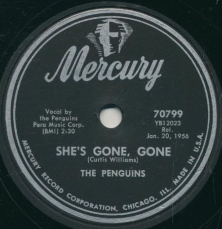 PENGUINS - She gone, gone -B-.JPG