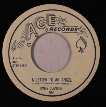 JIMMY CLANTON - A letter to an angel -A-.JPG