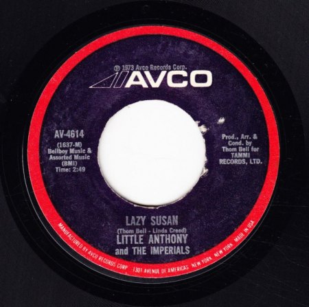 LITTLE ANTHONY &amp; THE IMPERIALS - Lazy Susan -B1-.JPG