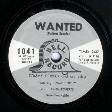 TOMMY &amp; JIMMY DORSEY - Wanted -A-.JPG