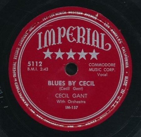 CECIL GANT - Blues by Cecil -A-.JPG