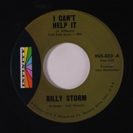 BILLY STORM - I can't help it -B-.JPG