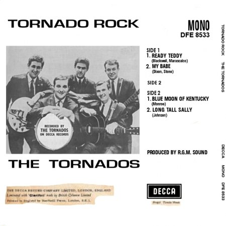 k-EP Tornados arr Decca DFE 8533 England.jpg