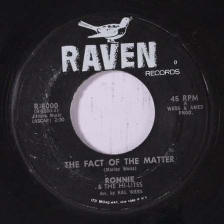 RONNIE &amp; THE HI-LITES - The facts of the matter -B-.JPG