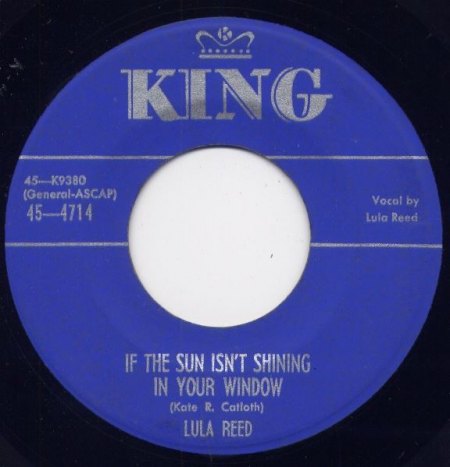 LULA REED - If the sun isn't shining... -A2-.JPG