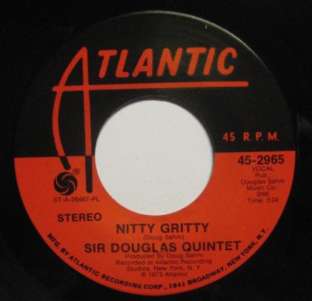 SIR DOUGLAS QUINTET - Nitty Gritty -A-.JPG