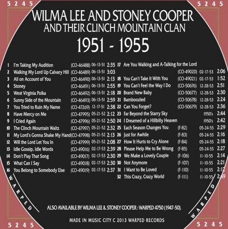 Lee, Wilma &amp; Stoney Cooper - 1951-55 (Warped 5245) (2)_Bildgröße ändern.jpg