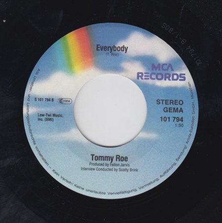 TOMMY ROE - Everybody -B- Double Hit -.jpg