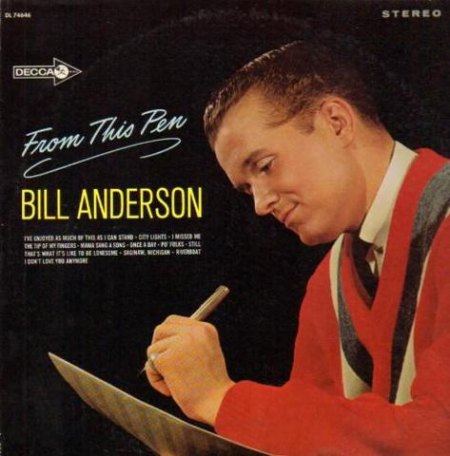 Anderson, Bill - From This Pen(Decca) 1965.jpg