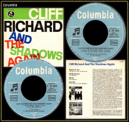 CLIFF RICHARD &amp; THE SHADOWS COLUMBIA (D) EP C 41482_IC#001.jpg