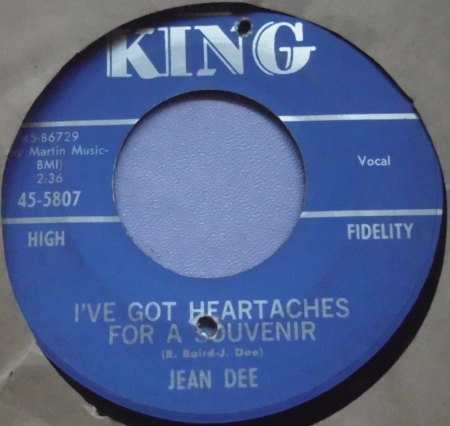 Dee,Jean02King 45-5807 I ve got heartache.JPG