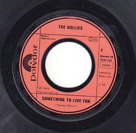 HOLLIES - Something to live for -A-.jpg