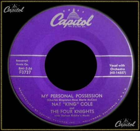 NAT KING COLE &amp; THE FOUR KNIGHTS - MY PERSONAL POSSESSION_IC#003.jpg