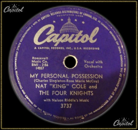 NAT KING COLE &amp; THE FOUR KNIGHTS - MY PERSONAL POSSESSION_IC#004.jpg