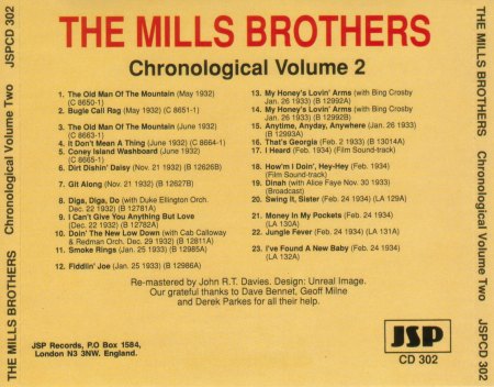 Mills Brothers - The 1930's Recordings - cd2 - tray_Bildgröße ändern.jpg