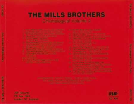 Mills Brothers - The 1930's Recordings - cd4 - tray.jpg