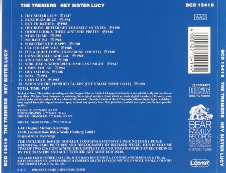 Treniers - Hey Sister Lucy - BCD 15419  (2)_Bildgröße ändern.JPG