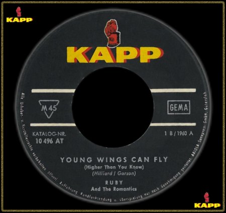 RUBY &amp; THE ROMANTICS - YOUNG WINGS CAN FLY_IC#003.jpg