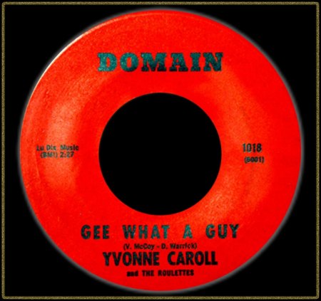 YVONNE CAROLL &amp; THE ROULETTES - GEE WHAT A GUY_IC#002.jpg