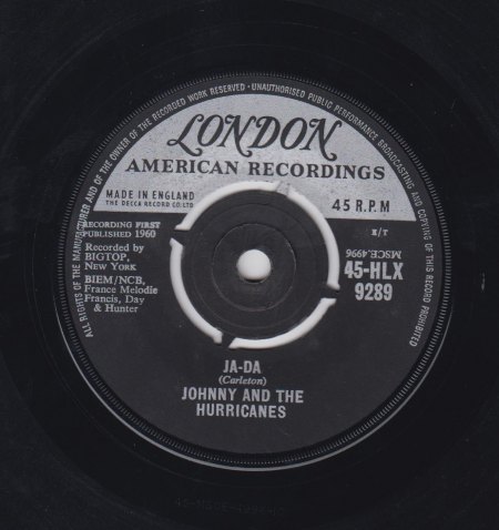 JOHNNY &amp; THE HURRICANES - Ja-Da -A-.jpg