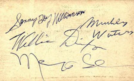 Dixon - Waters - Memphis Slim - Williamson - Autograph7-.jpg
