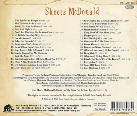 McDonald, Skeets - Heart Breakin' Mama - BCD16986_1.jpg
