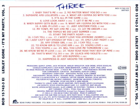 Gore, Lesley - It's my party - CD 3 von 5'erBox BCD 15742  (4).jpg