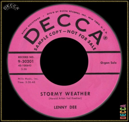 LENNY DEE - STORMY WEATHER_IC#002.jpg