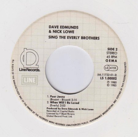 AVE EDMUNDS &amp; NICK LOWE - sing the Everly Brothers -B-.jpg