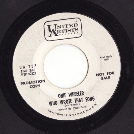 Wheeler, Onie - Who wrote that song.jpg