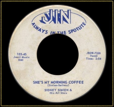 SIDNEY SIMIEN (ROCKIN' SIDNEY) - SHE'S MY MORNING COFFEE_IC#002.jpg